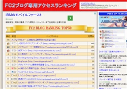 FC2ブログ専用アクセスランキング