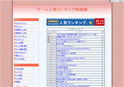 ゲーム人気ランキング娯楽部
