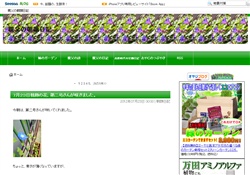 親父の朝顔日記